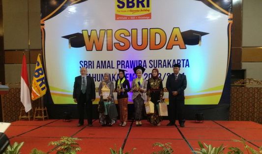 Sukses SBRI Amal Prawira Menggelar   Wisuda,90 % Siswa Langsung Bekerja Di Perusahaan