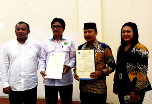 MoU Universitas Slamet Riyadi Surakarta tanda tangani Kerjasama dengan Universitas Hindu Negeri I Gusti Bagus Sugriwa Bali