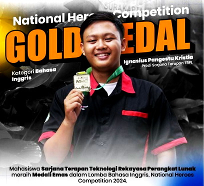 Membanggakan ! POLINUS Raih Medali Emas di National Heroes Competition (NHC)