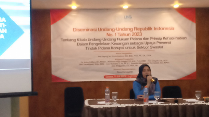 Desiminasi Undang-Undang Republik Indonesia No 1 Tahun 2023