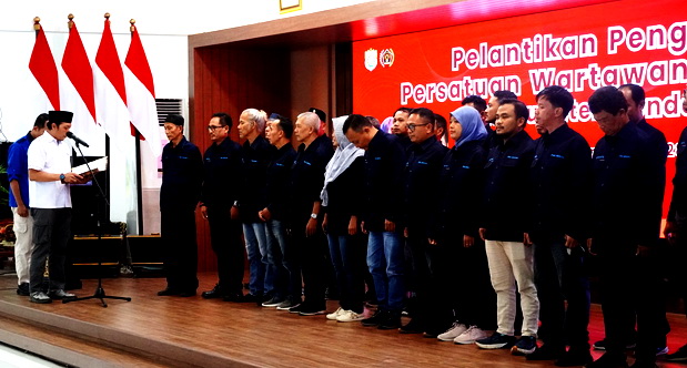 Pengurus dan Anggota PWI Kendal Periode 2025–2028 Resmi di Lantik
