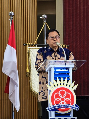 Sumartono Hadinoto Terpilih Kembali  Sebagai Ketua PMS Solo Periode 2024-2029